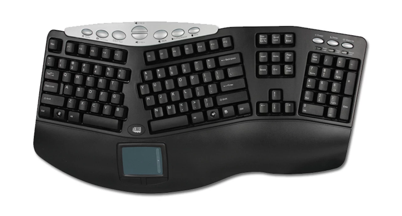 Adesso Tru-Form Pro Ergonomic Keyboard 4 Adesso Tru-Form Pro Ergonomic Keyboard - Image 2