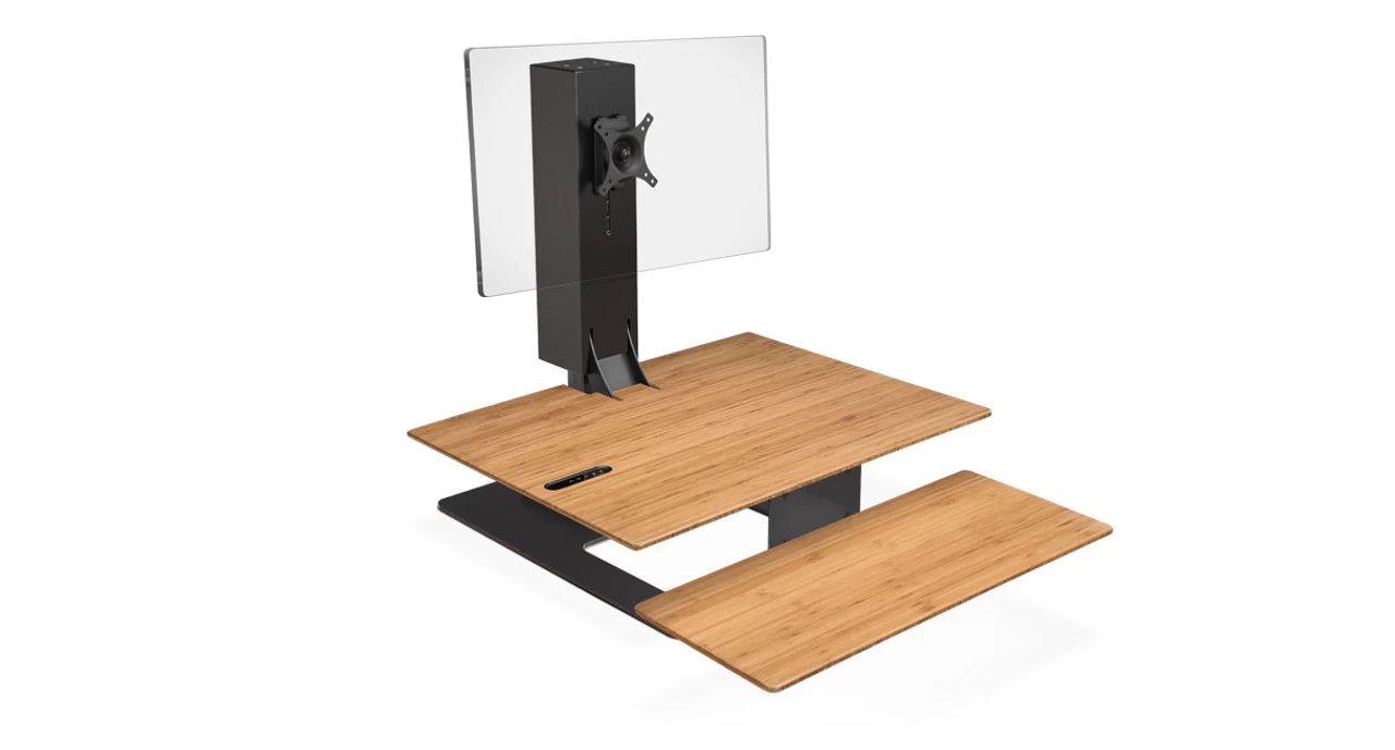 E7 Electric Standing Desk Converter By UPLIFT Desk 3 E7 Electric Standing Desk Converter By UPLIFT Desk