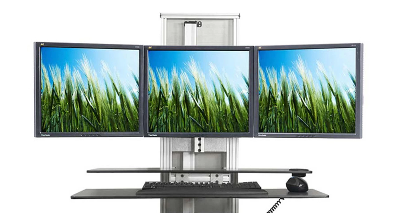 Innovative One Touch Ultra Desktop Standing Converter 7 Innovative One Touch Ultra Desktop Standing Converter - Image 5