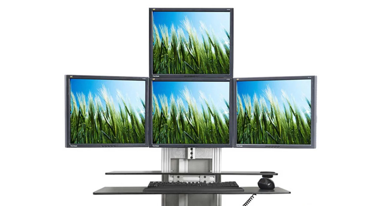 Innovative One Touch Ultra Desktop Standing Converter 10 Innovative One Touch Ultra Desktop Standing Converter - Image 8