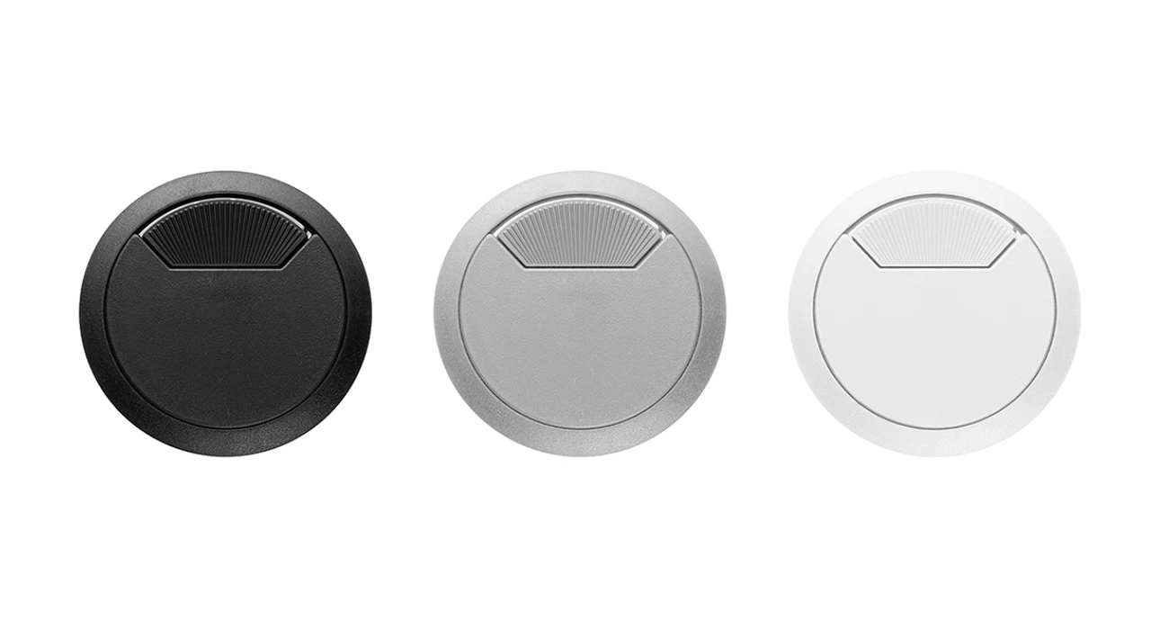 Grommet Covers (Set Of 2) By UPLIFT Desk 3 Grommet Covers (Set Of 2) By UPLIFT Desk