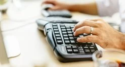 Goldtouch V2 Adjustable Ergonomic Keyboard - PC Only (USB & PS2) -Office Chair goldtouchkey GTN 0099 GLD100 6 52458.1490716475