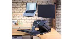 HealthPostures TaskMate Journey 6200 Desk Converter -Office Chair health postures computer taskmate 6200 hps101 3 57430.1488332578