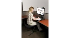 HealthPostures TaskMate EZ 6400 Desk Converter -Office Chair health postures taskmate ez hps105 4 19251.1488332587