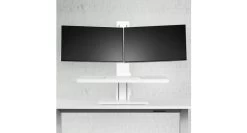 Humanscale QuickStand Eco Height Adjustable Workstation - Dual Monitor -Office Chair humanscale quickstand eco dual HUS107 2 83846.1510861352