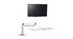 Humanscale QuickStand Lite Height Adjustable Workstation - Single Monitor