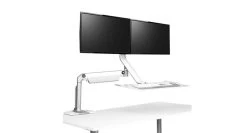 Humanscale QuickStand Lite Height Adjustable Workstation - Dual Monitor