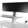 Humanscale QuickStand Height Adjustable Workstation - Dual Monitor