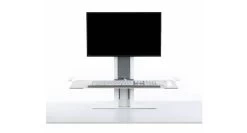 Humanscale QuickStand Height Adjustable Workstation - Single Monitor