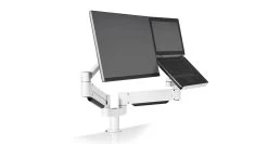 Innovative 7050 Height-Adjustable Laptop & Monitor Mount -Office Chair innovative jdp321 articulating laptop monitor arm iop117 2 73931.1486846755