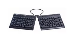 Kinesis Freestyle2 Blue, Multichannel Bluetooth Keyboard For Mac