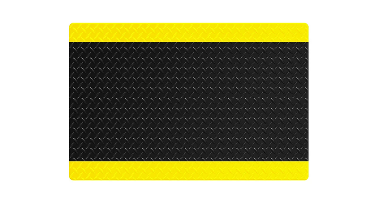 Wearwell 414 15/16" Ultra Soft Diamond Plate Anti-Fatigue Mat 4 Wearwell 414 15/16" Ultra Soft Diamond Plate Anti-Fatigue Mat - Image 2