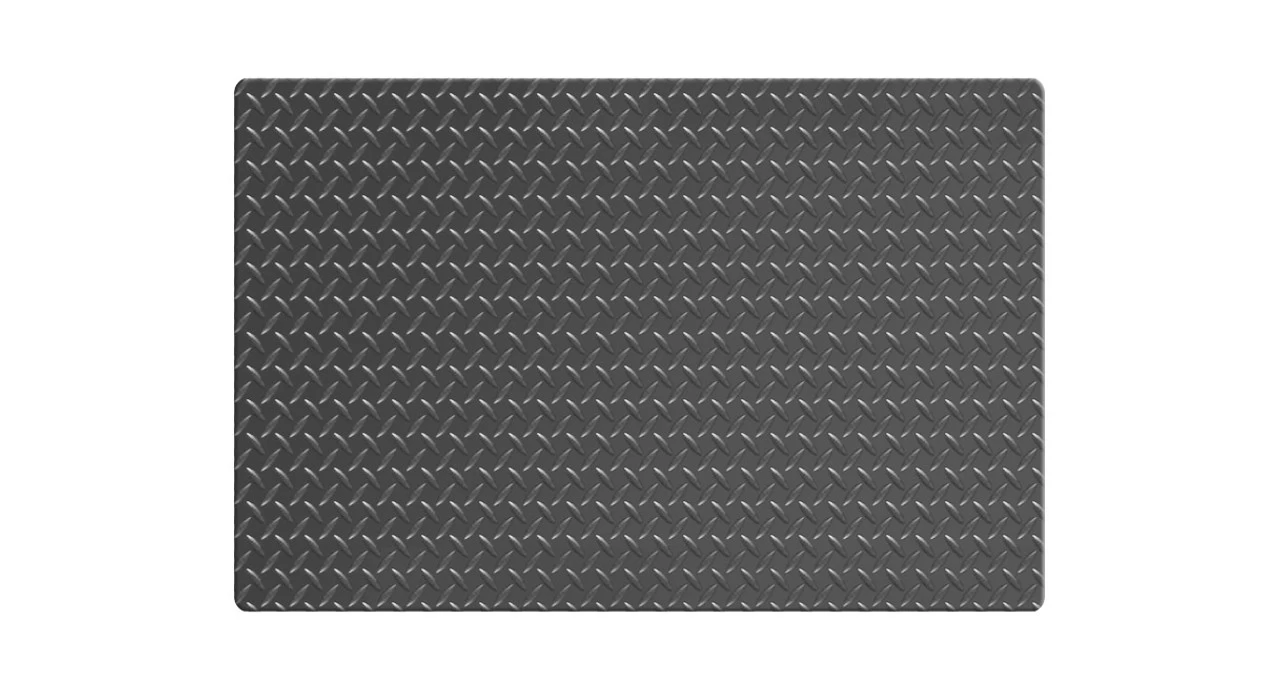 Wearwell 414 15/16" Ultra Soft Diamond Plate Anti-Fatigue Mat 5 Wearwell 414 15/16" Ultra Soft Diamond Plate Anti-Fatigue Mat - Image 3