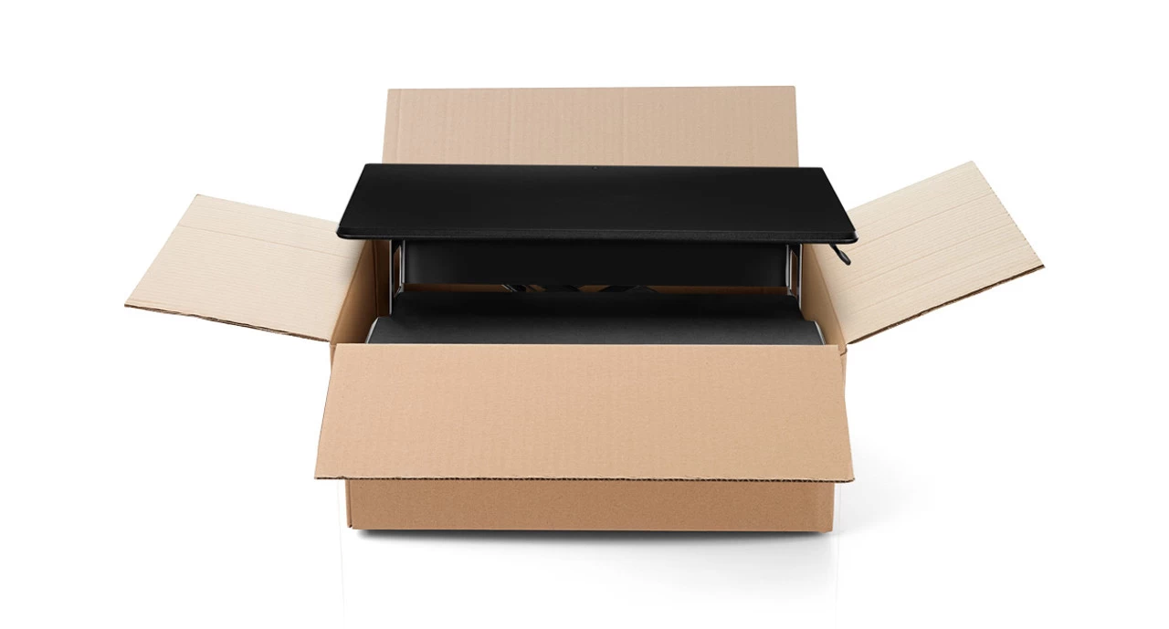 ATX Standing Desk Converter By UPLIFT Desk 5 ATX Standing Desk Converter By UPLIFT Desk - Image 3