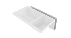 Steelcase Worktools Double Square Dish WSQS