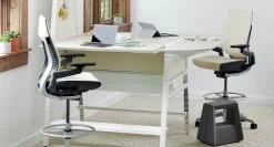 Steelcase Gesture Drafting Stool -Office Chair steelcase gesture drafting stool stc266 4 43638.1541625165