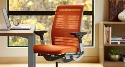 Steelcase Think Chair With 3D Knit Back -Office Chair steelcase think chair mesh back stc229 7 23979.1488052732