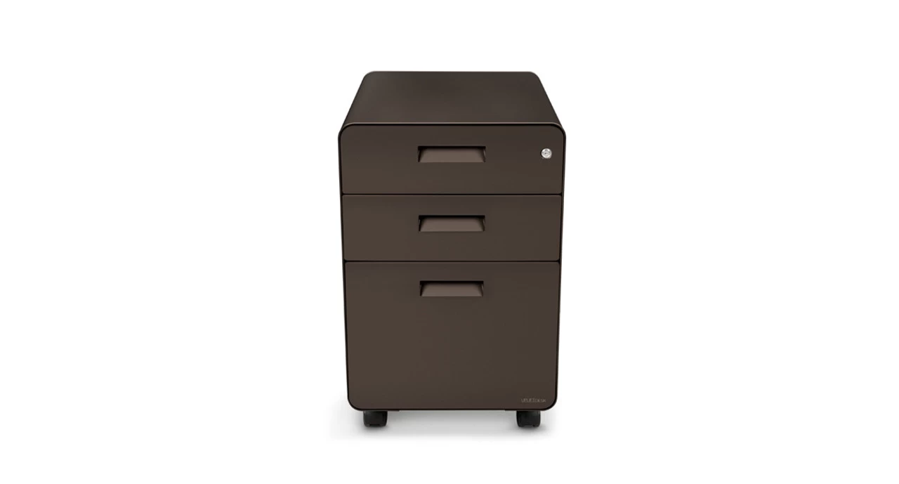 3-Drawer File Cabinet, Rolling By UPLIFT Desk 6 3-Drawer File Cabinet, Rolling By UPLIFT Desk - Image 4