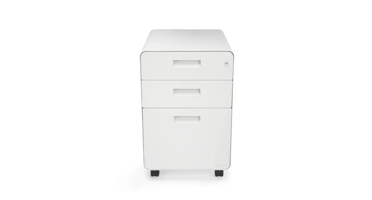 3-Drawer File Cabinet, Rolling By UPLIFT Desk 5 3-Drawer File Cabinet, Rolling By UPLIFT Desk - Image 3
