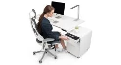 3-Drawer File Cabinet, Rolling By UPLIFT Desk 17 3-Drawer File Cabinet, Rolling By UPLIFT Desk -Office Chair uplift 3 drawer file cabinet STR003 9 99073.1508872060