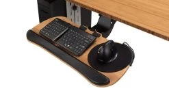 Office Chair -Office Chair uplift desk bamboo keyboard tray 1 42638.1516229857