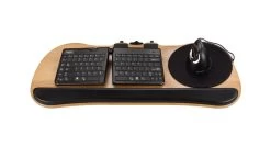 Big Standard Keyboard Bamboo Tray System By UPLIFT Desk
