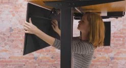 UPLIFT Desk Modesty Panel With Wire Management -Office Chair uplift desk modesty panel acc009 6 41600.1505339758