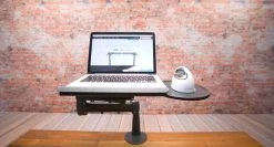 UPLIFT Laptop Mount With Circle Tray For Monitor Arms -Office Chair uplift laptop mount upl023 2 90886.1491097296