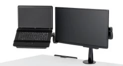 UPLIFT Laptop Mount With Circle Tray For Monitor Arms -Office Chair uplift laptop mount upl023 32605.1490200417