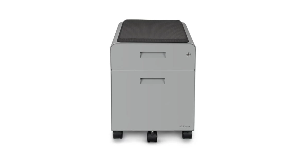 2-Drawer File Cabinet With Seat, Rolling By UPLIFT Desk 10 2-Drawer File Cabinet With Seat, Rolling By UPLIFT Desk - Image 8