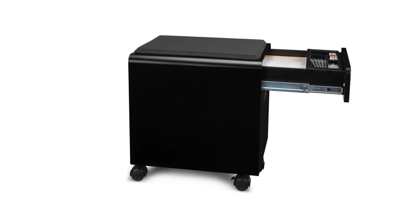 2-Drawer File Cabinet With Seat, Rolling By UPLIFT Desk 4 2-Drawer File Cabinet With Seat, Rolling By UPLIFT Desk - Image 2